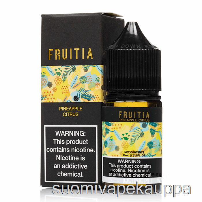 Vape Kauppa Ananas Sitrushedelmät - Fruitia Suolat - 30ml 35mg